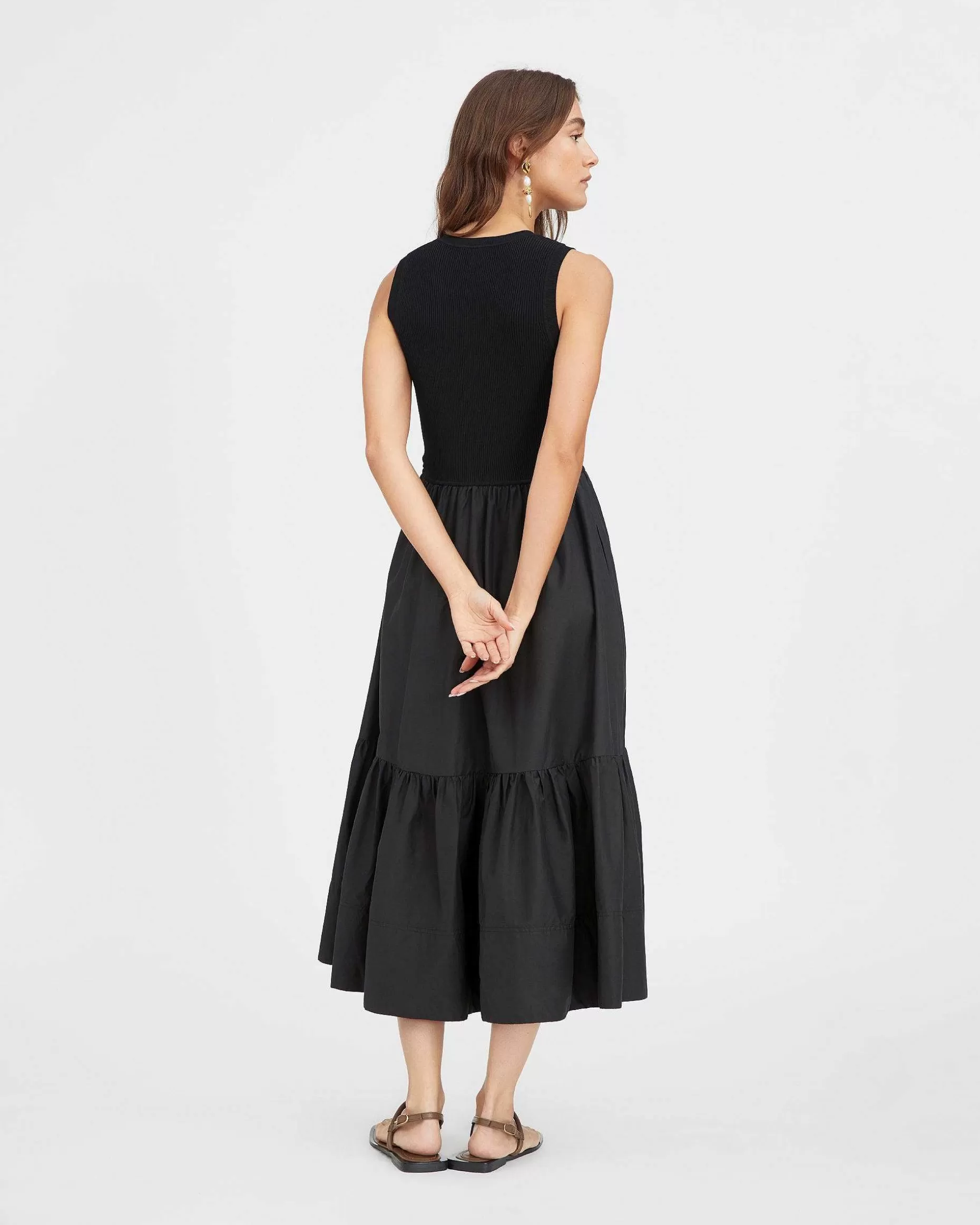 Tanya Taylor Crew Neck Josephina Dress Fashion