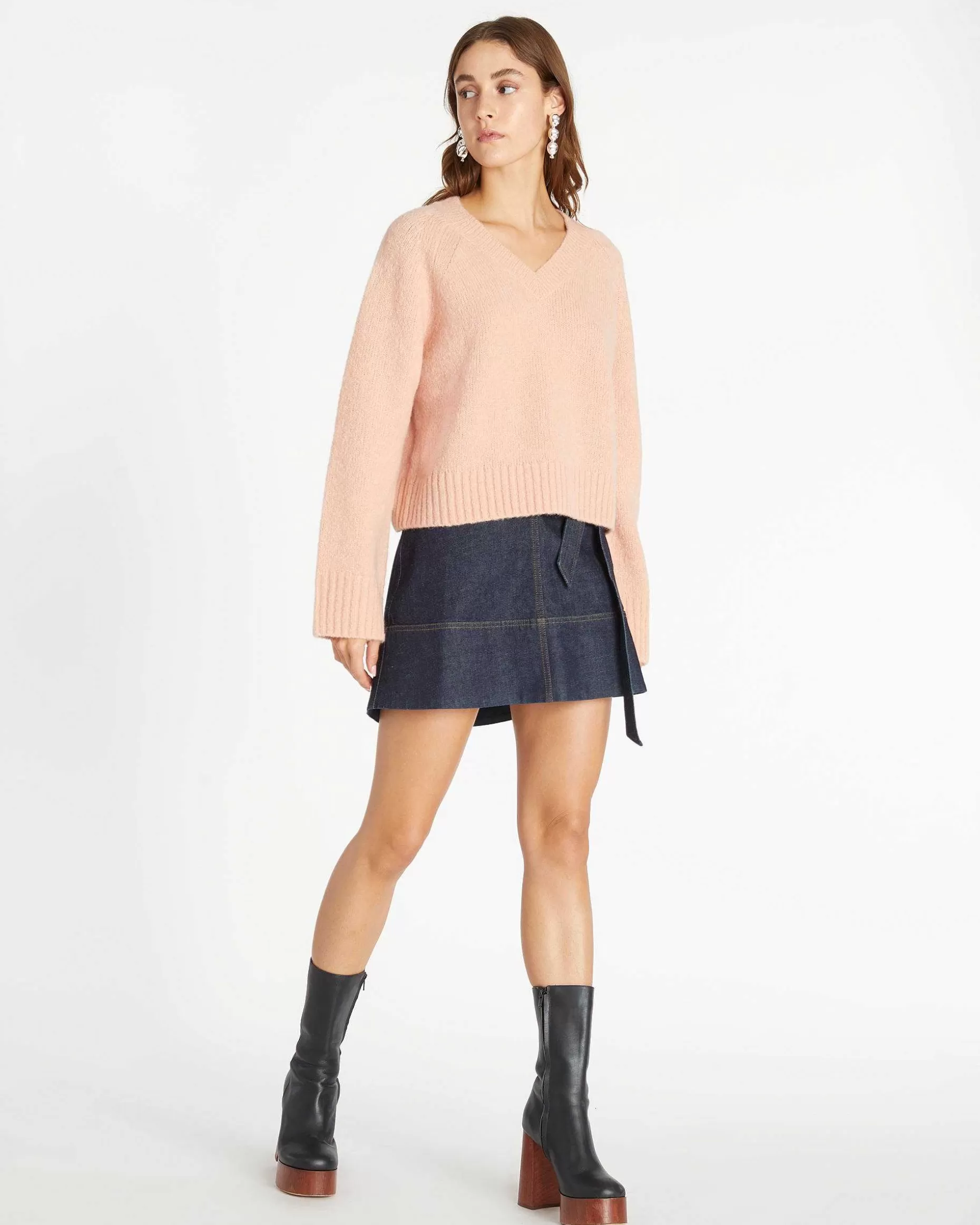 Tanya Taylor Knox Knit Sweater Clearance