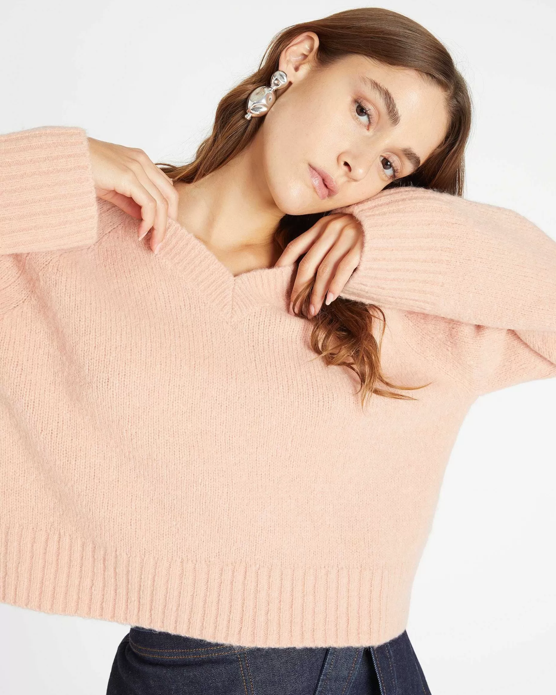 Tanya Taylor Knox Knit Sweater Clearance