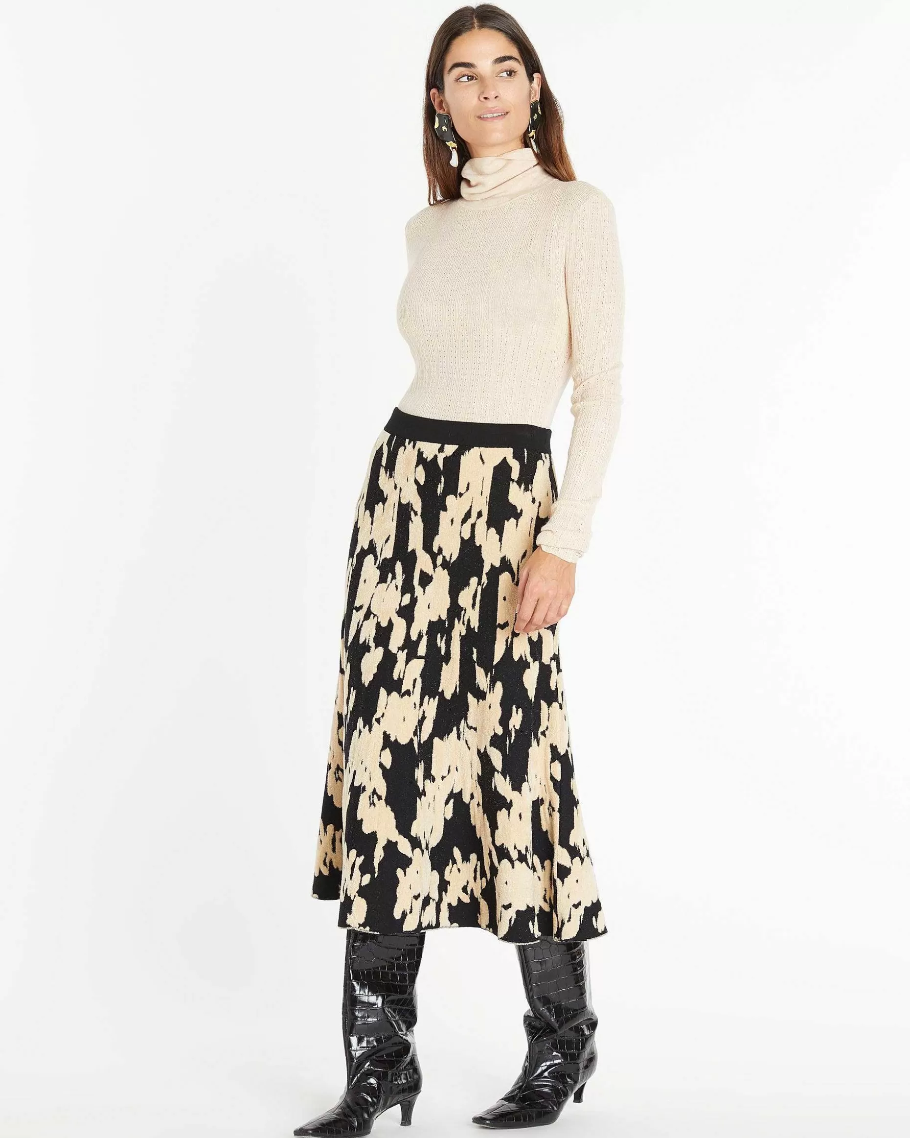 Tanya Taylor Ripley Knit Skirt Fashion